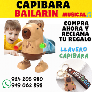 CAPIBARA BAILARIN🦫 MUSICAL🎵